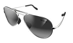 Bex Wesley Silver & Grey Polarized Sunglasses