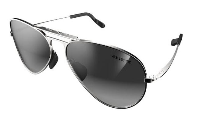 Bex Wesley Silver  Grey Polarized Sunglasses