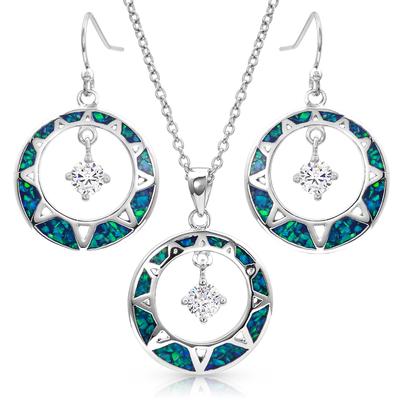Montana Silversmiths Stay True Opal Jewelry Set