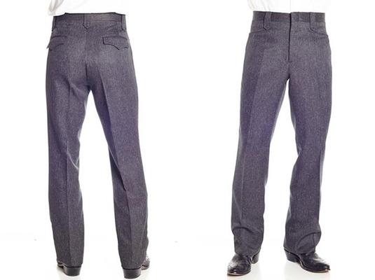 Circle S Heather Grey Charcoal Suit Pants Style CP4776