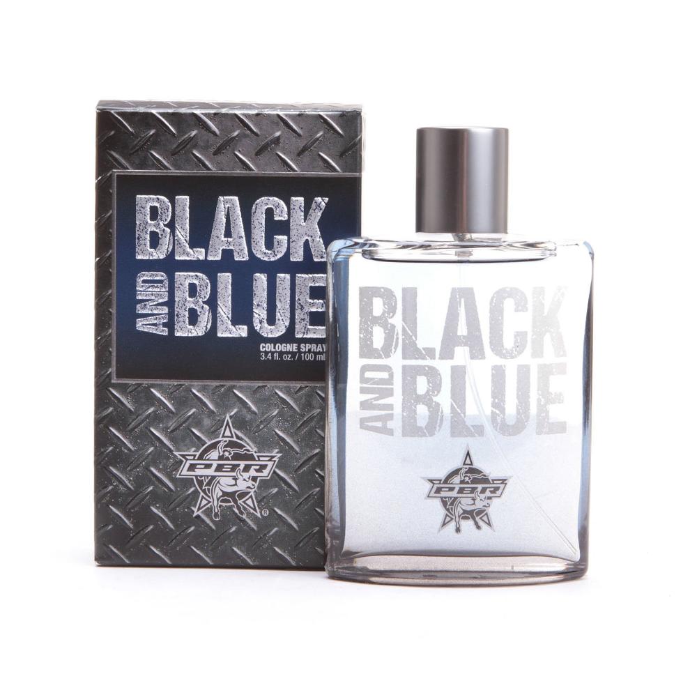 Mens Black  Blue by PBR Cologne 3.4oz Spray