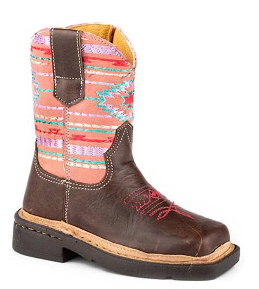 Roper Toddler Shailee GEO Sole Cowgirl Boot