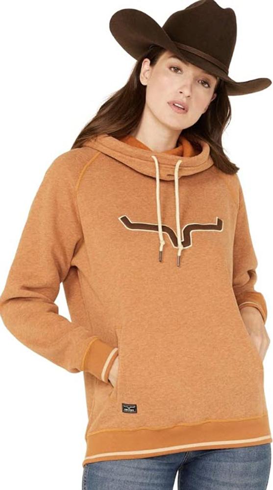 Kimes Ranch Two Scoops Cowl Neck Womens Hoodie