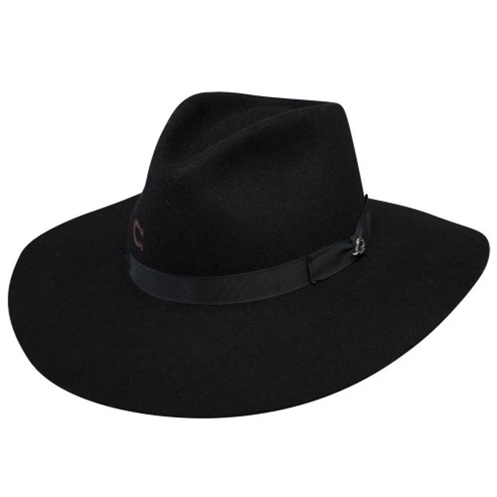 Charlie 1 Horse Black Highway Felt Hat
