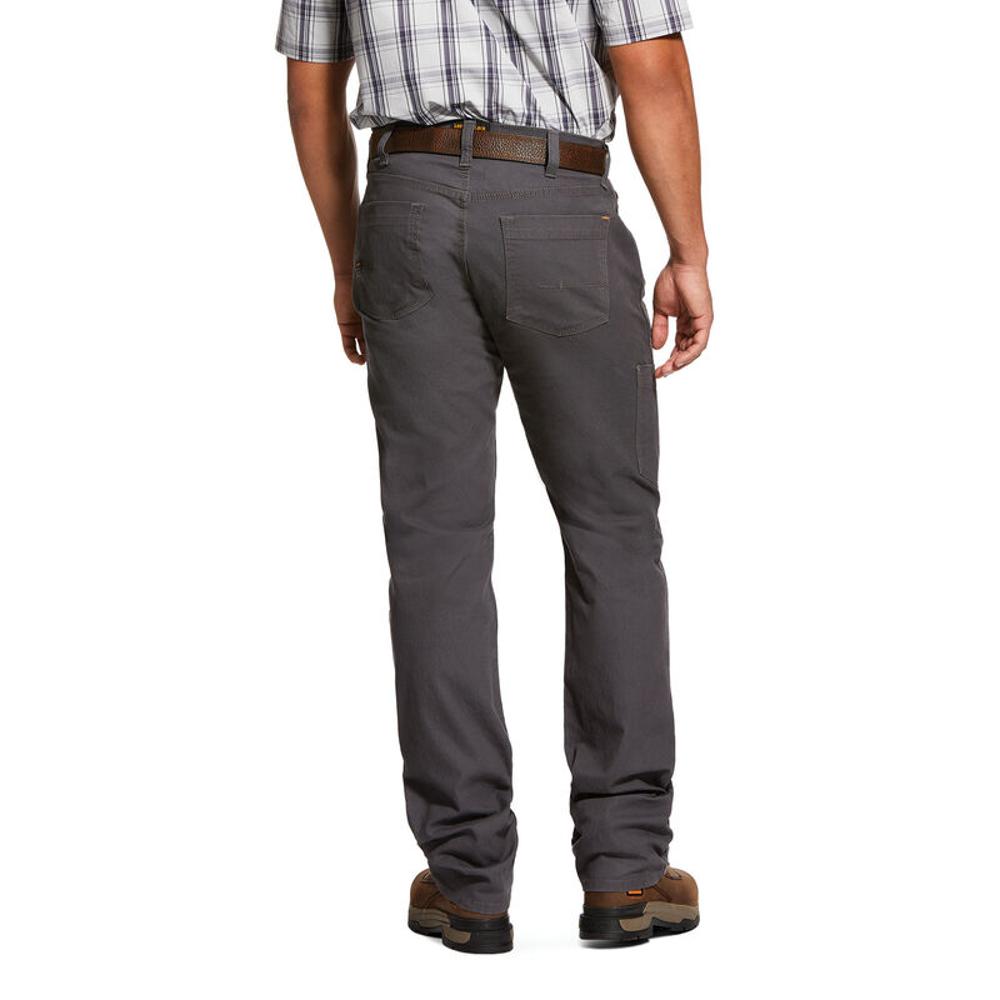 Ariat Rebar Mens M4 Relaxed DuraStretch Stackable StraightLeg Work Pant