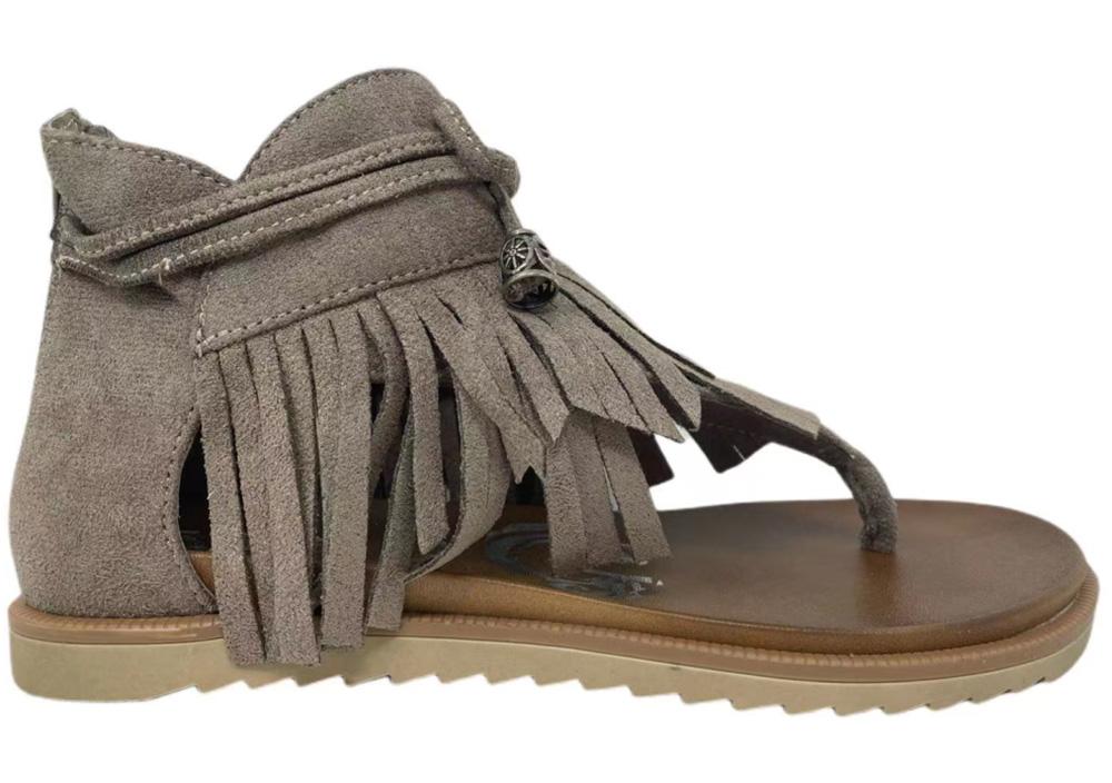 Very G I See You Taupe Multi Strap Sandal