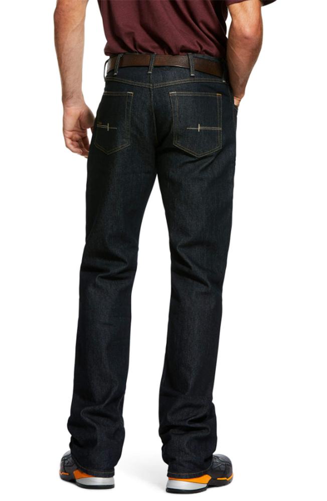 Ariat Rebar M4 Relaxed FlannelLined Boot Cut Jeans