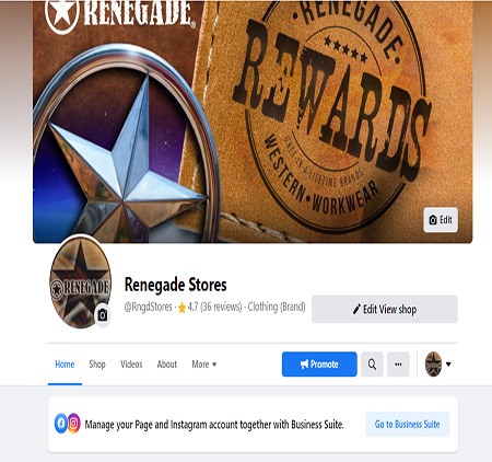 Renegade on Facebook