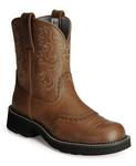 Ariat Womens Fatbaby Saddle Russet Rebel Boot