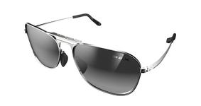 Bex Ranger Silver Frame & Grey Polarized Lens Sunglasses