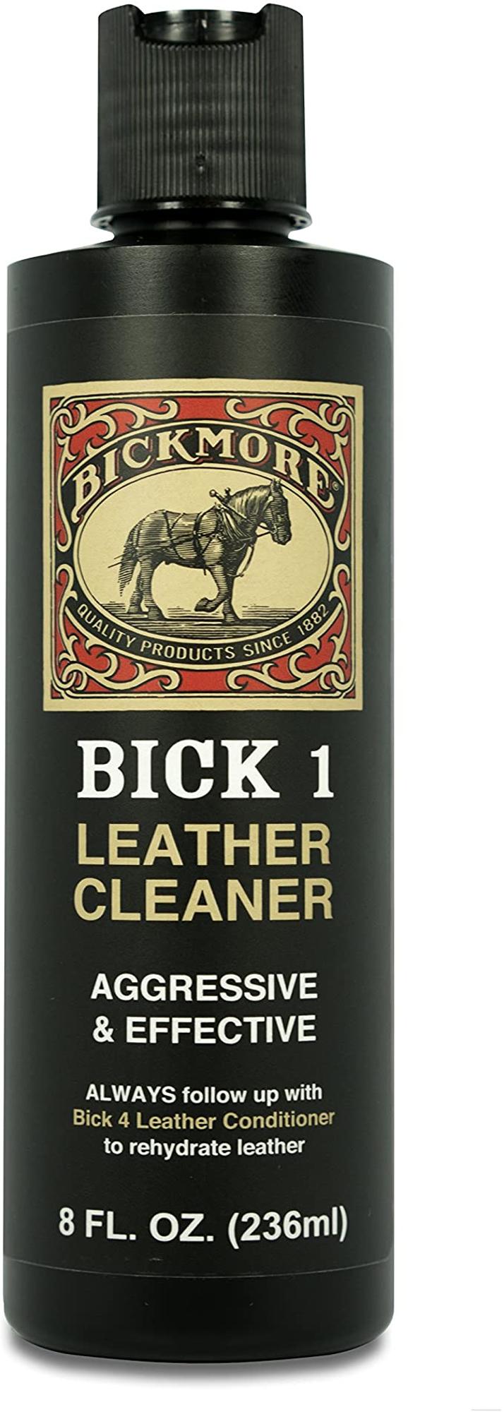 Bickmore Bick-1 Leather Cleaner 8oz Cream USA Made