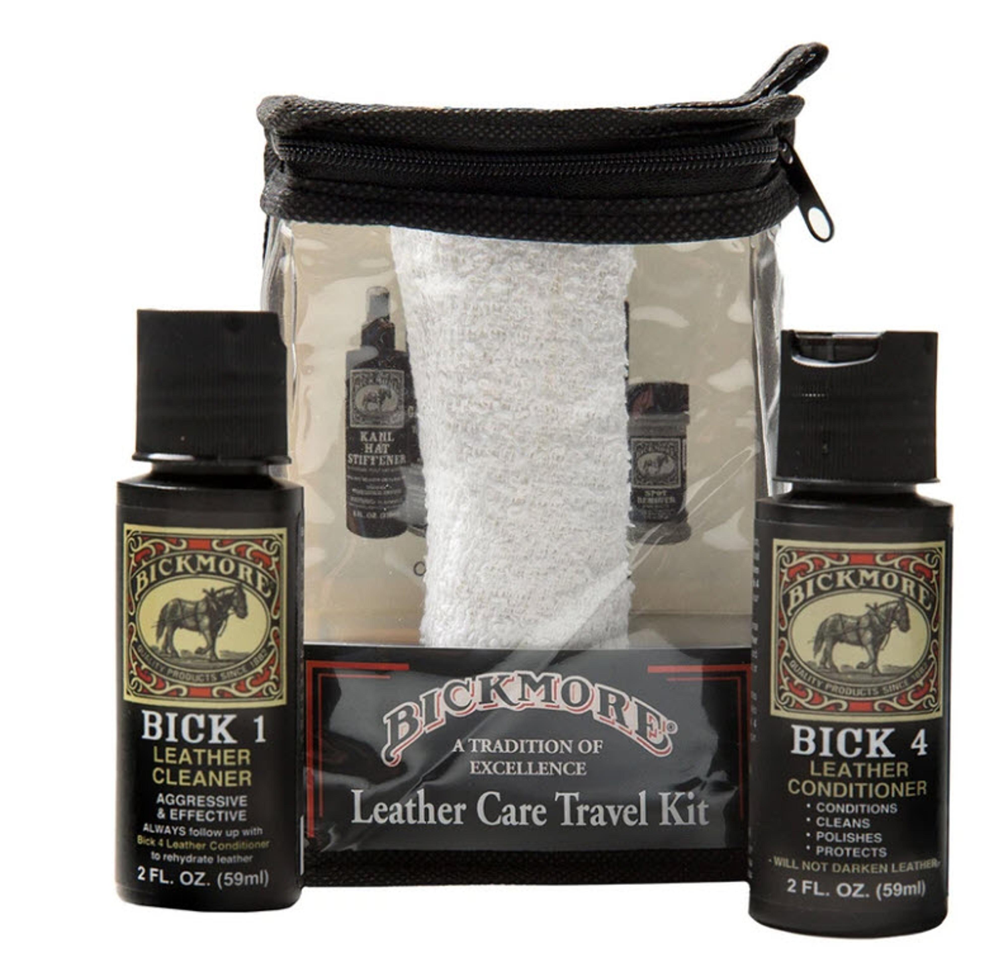 Weaver Bickmore Leather Care 4-Piece Travel Kit