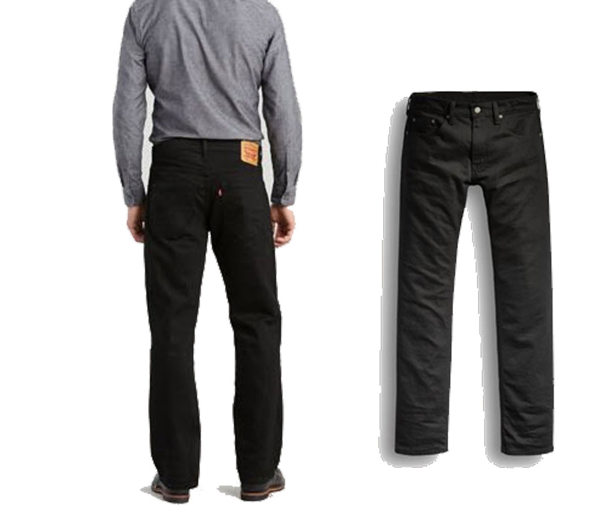 Levi 559 Relaxed Straight Mens Black Jeans | Renegade Stores
