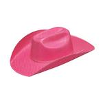 Hot Pink Twister Girls Straw Cowgirl Hat