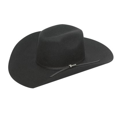 Twister Alpine 3X Black Wool Felt Cowboy Hat