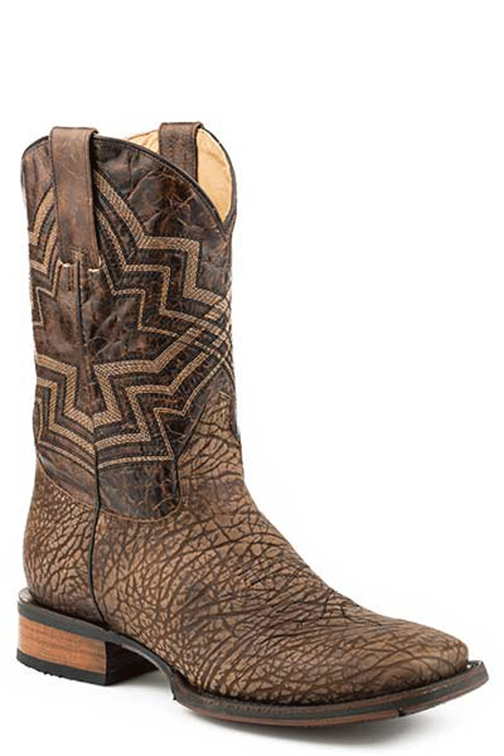 Stetson X-Impact Bull Hide Square Toe Hank Cowboy Boot | Renegade Stores