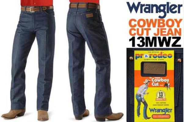 Wrangler Mens Cowboy Cut Original Fit Rigid Finish 13MWZ Jeans