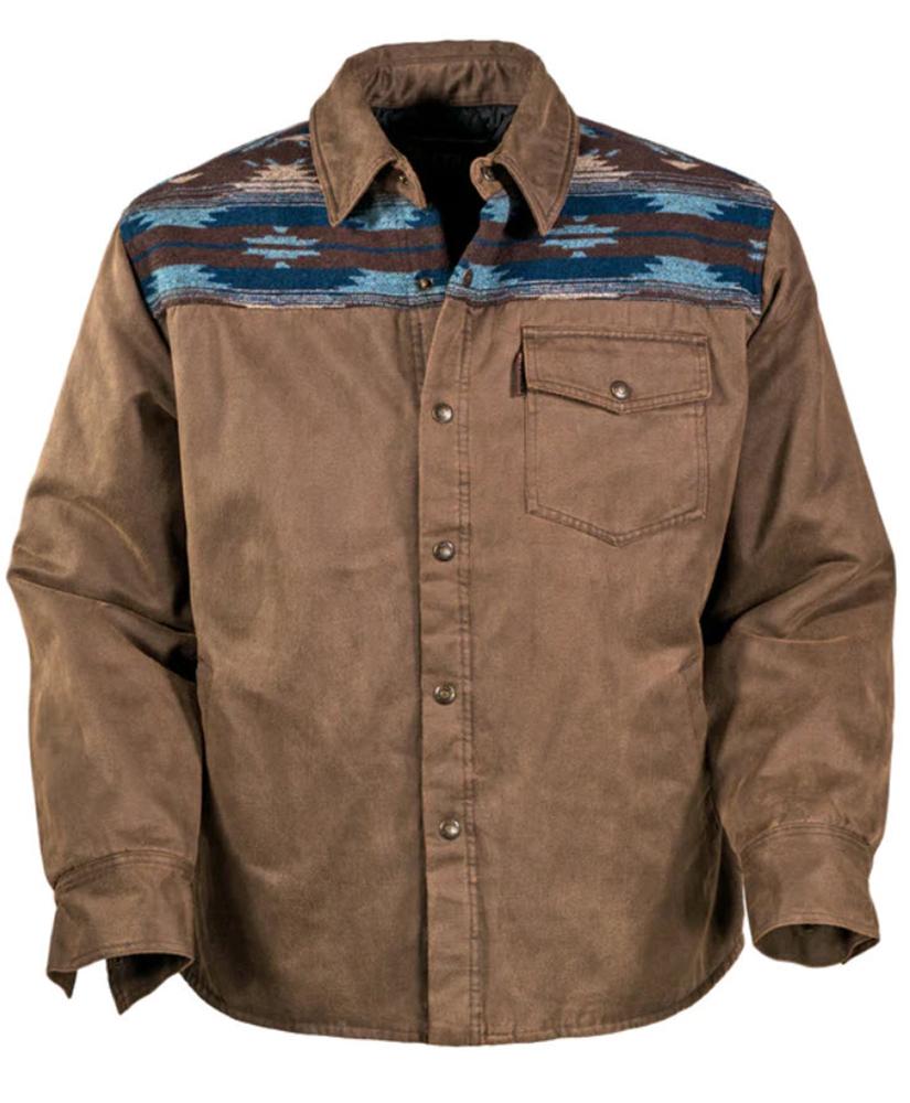 Outback Mens Ramsey Aztec Water Resistant Jacket