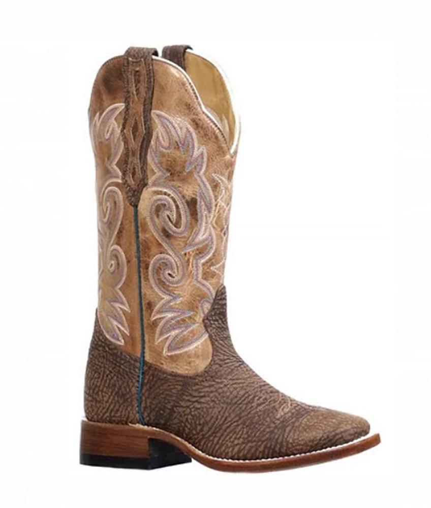 Boulet Womens Bullhide Dodge City Leather Sole Boot