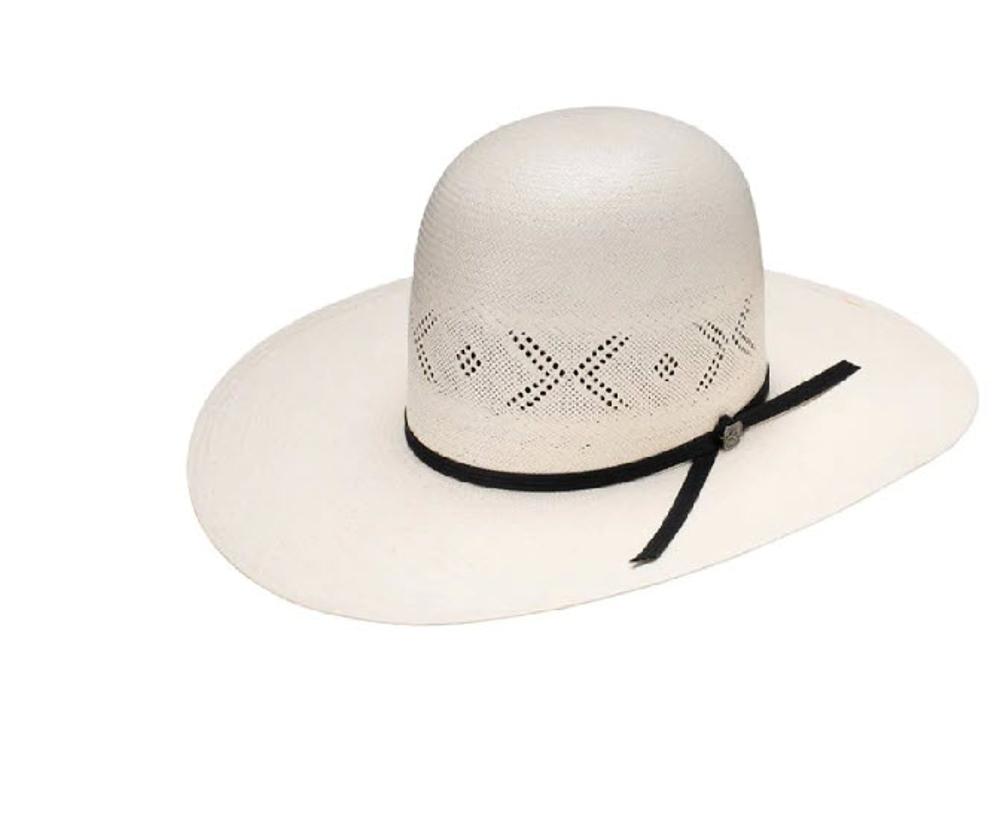Resistol Reins 20X Open Crown Straw Cowboy Hat