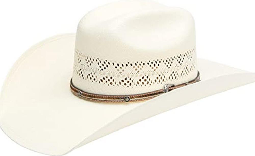 Larry Mahan 10X Palomino Straw Cowboy Hat