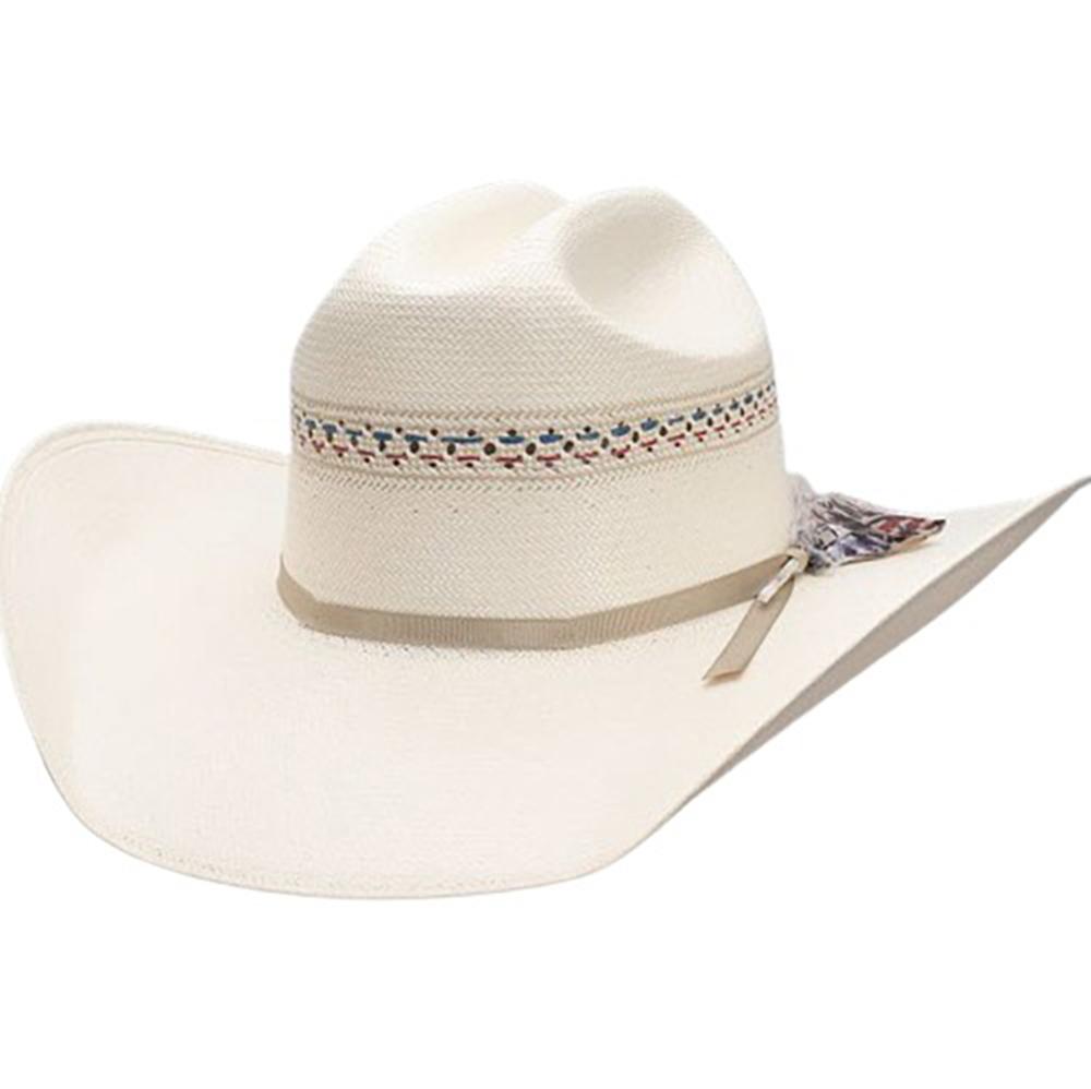Larry Mahan 10X Old Glory Straw Cowboy Hat