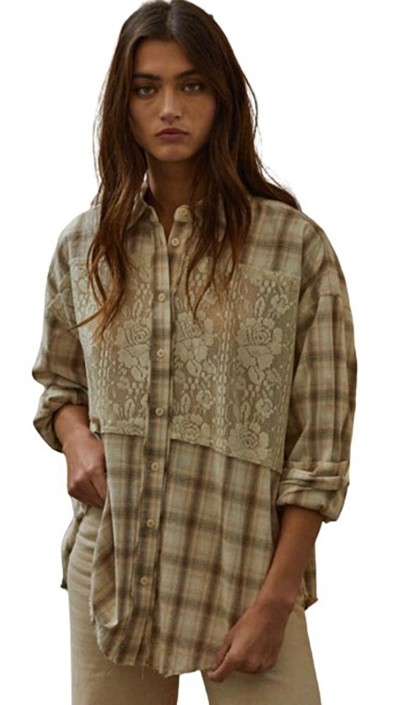 By Together The Burke Flannel Top