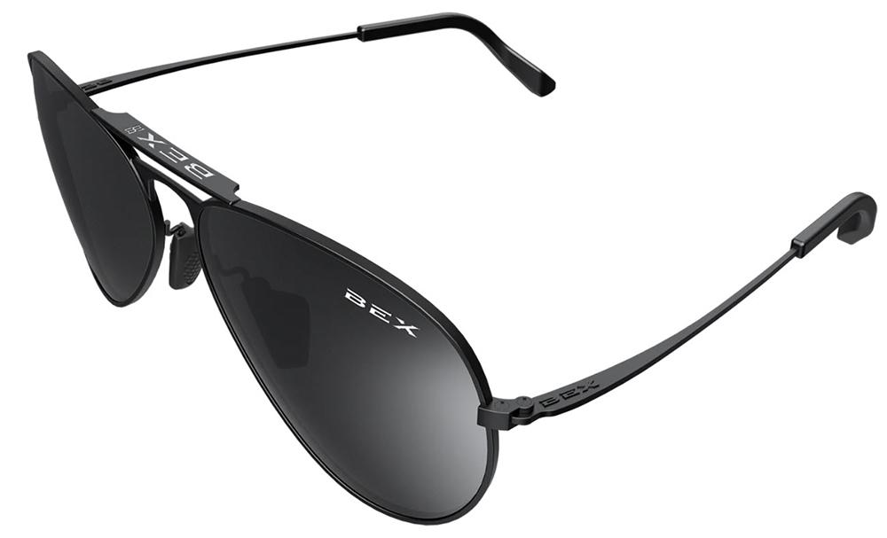 Bex Wesley Black  Silver Sunglasses