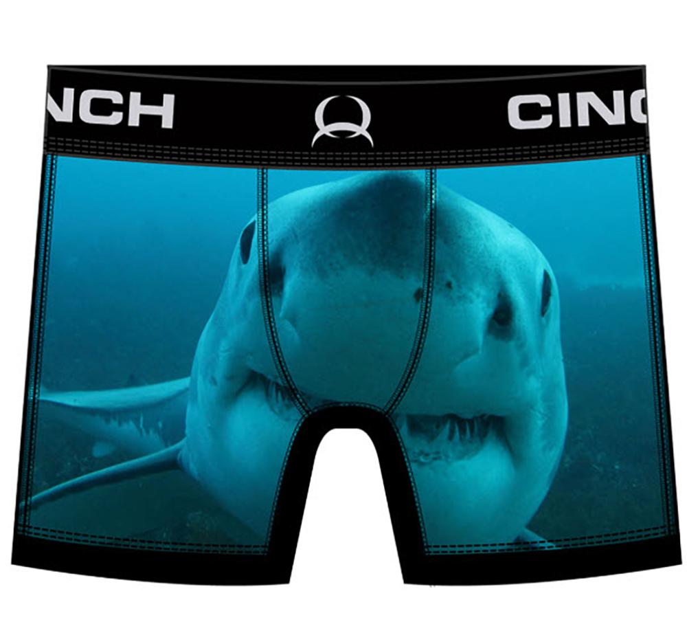 Cinch Mens 6 Inch Shark Performance Boxers