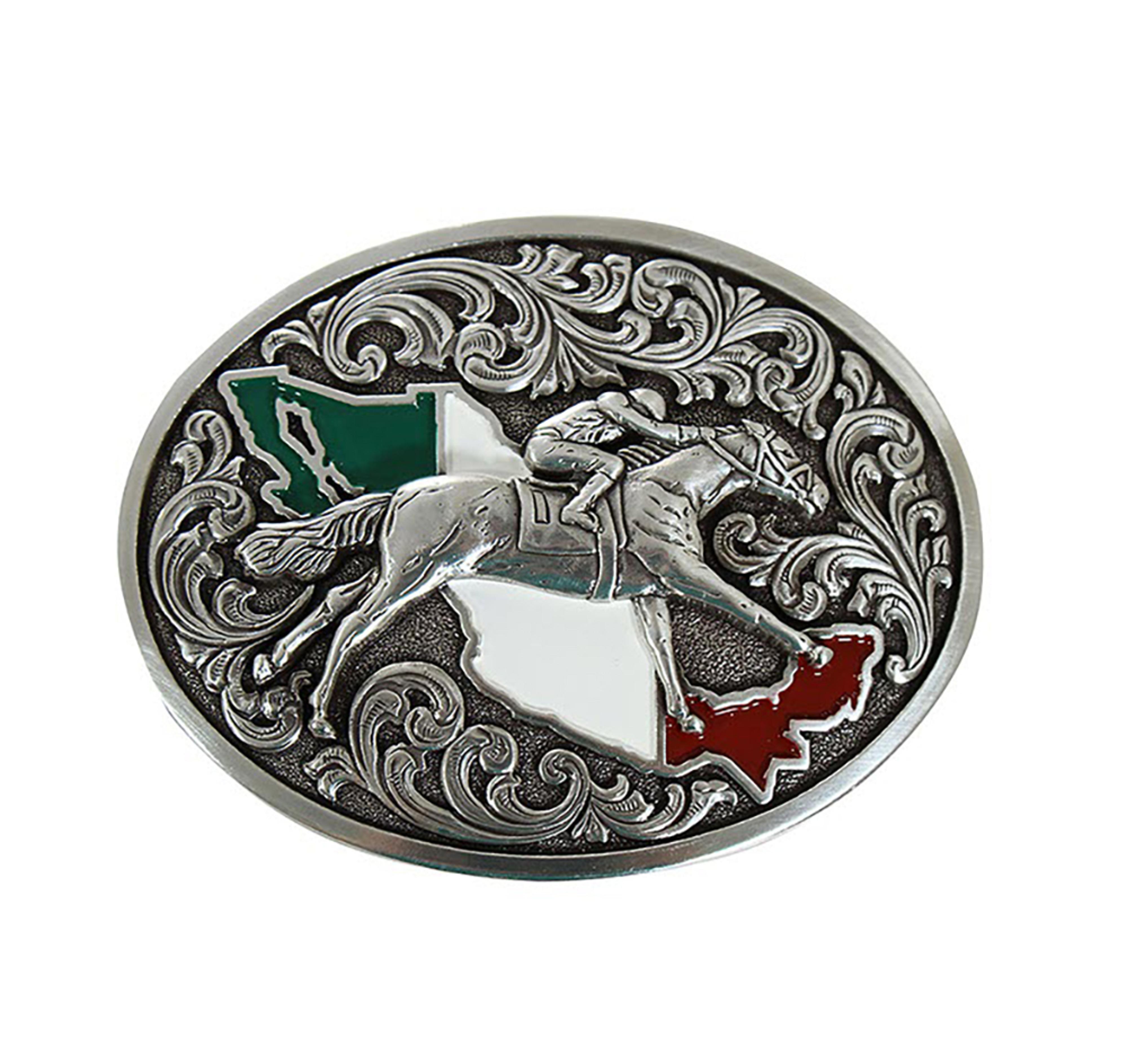mexican cowboy belt buckles