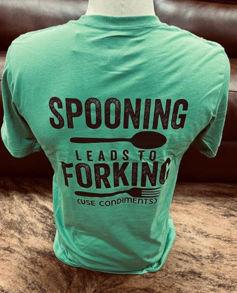 Legend or Lies Spooning, Forking Mens Tee