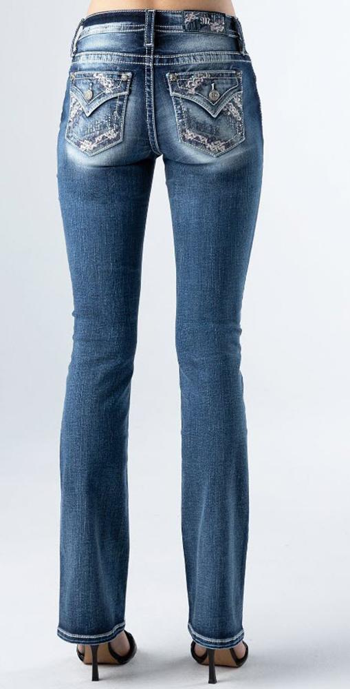 Miss Me MidRise Boot Cut K1317 Womens Jeans