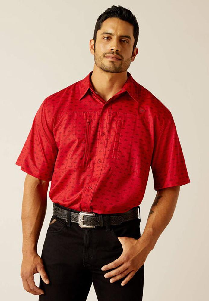 Ariat VentTEK Haute Red Mens Shirt