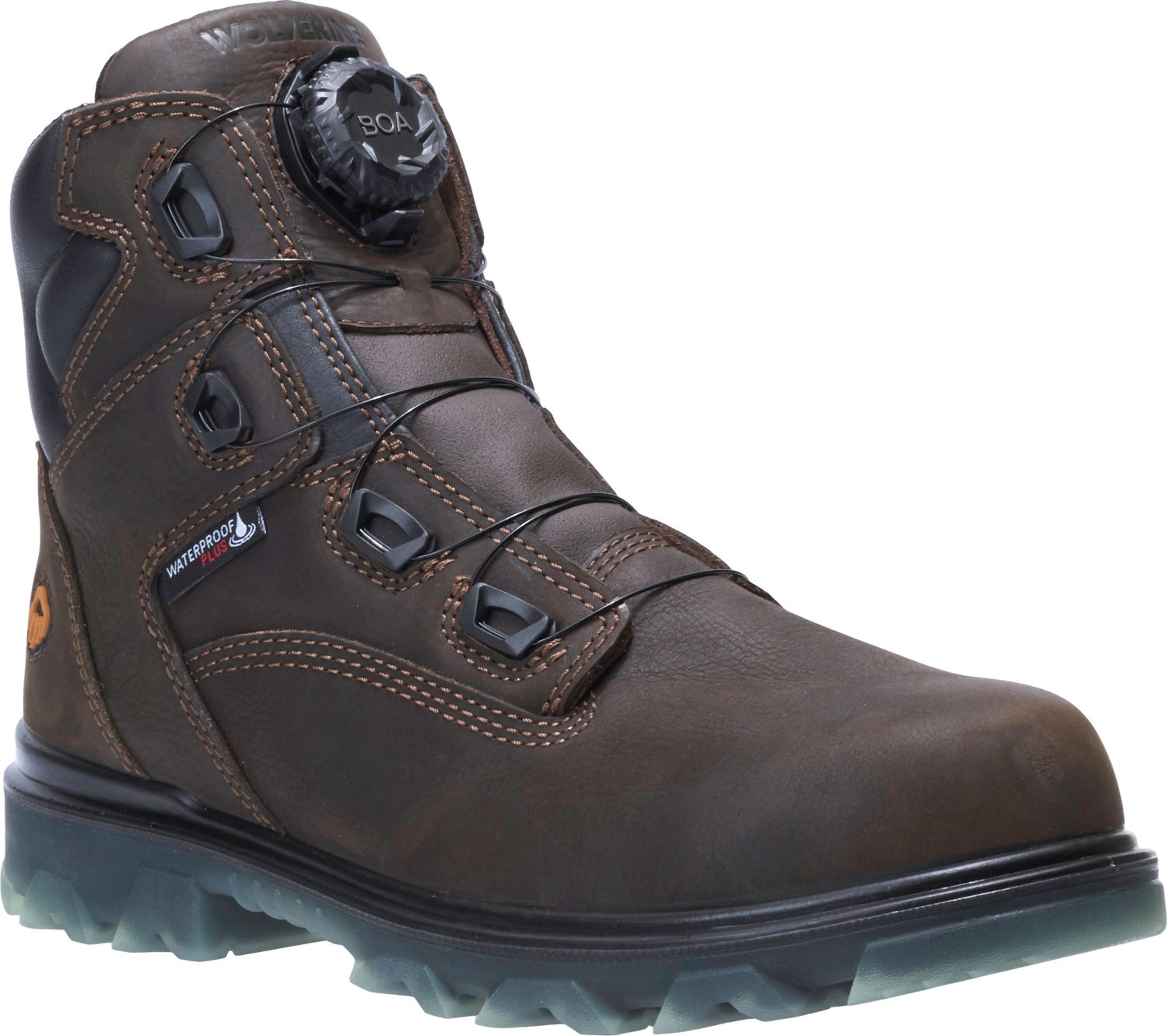Wolverine I-90 EPX BOA Carbonmax Waterproof Comp-Toe Mens Work Boot ...