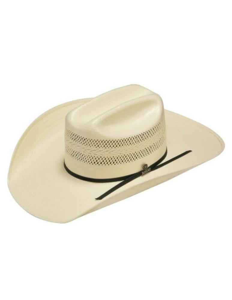 Ariat 20X Shantung 2Cord Double S Crown Straw Cowboy Hat