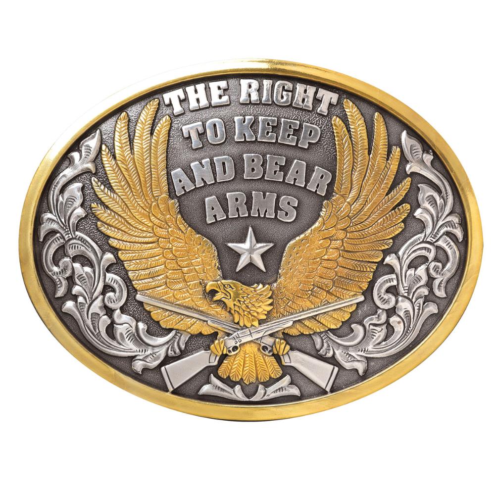Nocona Right To Bear Arms Belt Buckle