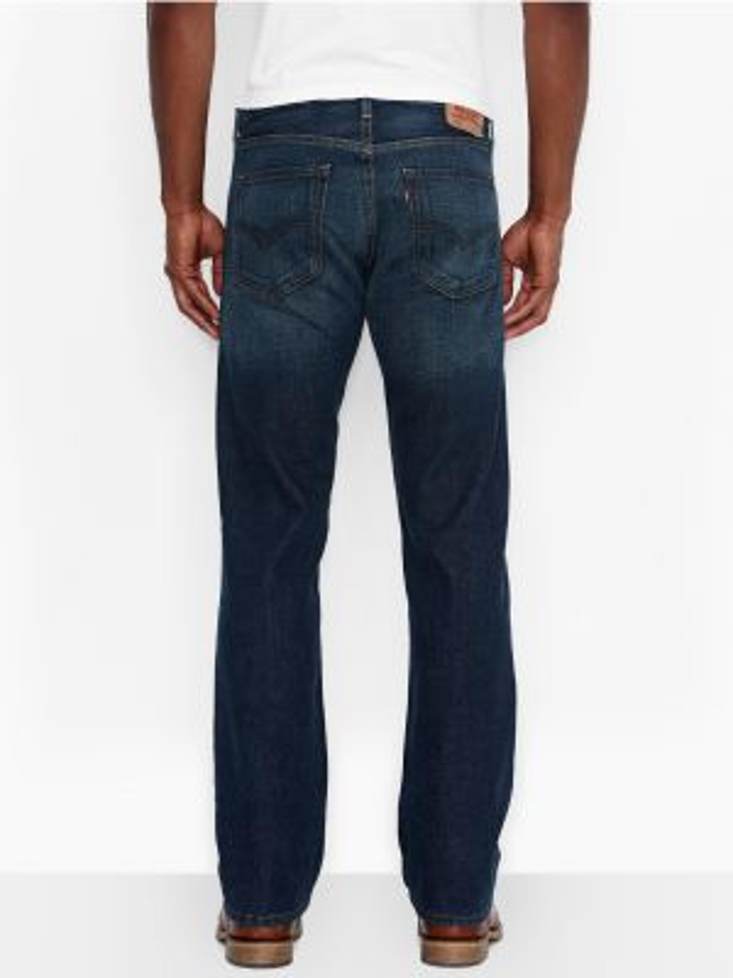 Mens Levi 527 Slim-Fit Boot-Cut Lower-Rise Overhaul Jeans | Renegade Stores
