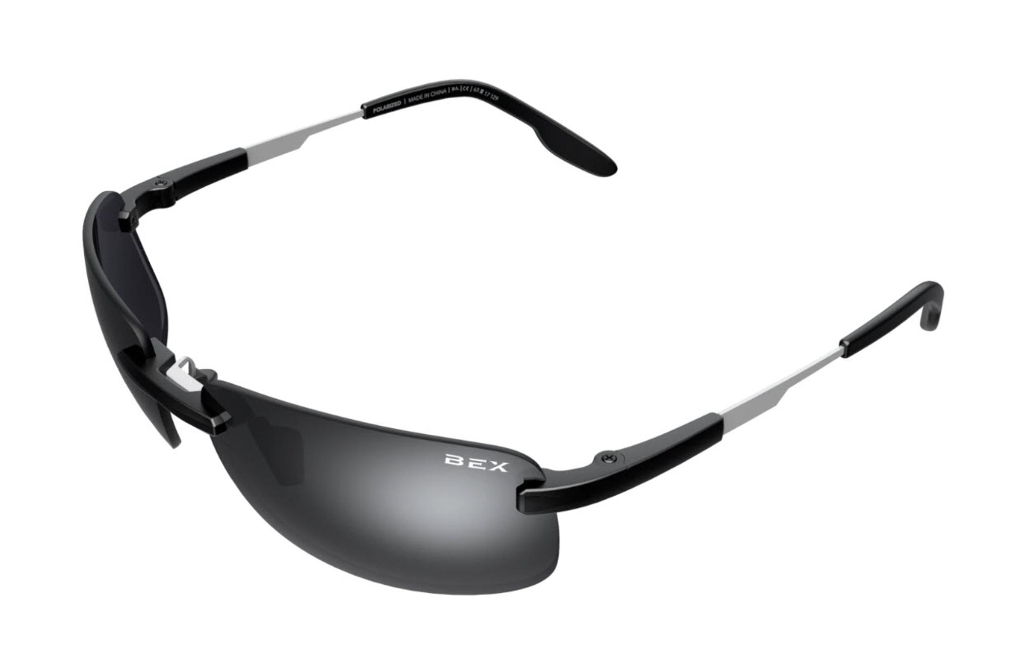 Bex Brackley X Black and Grey Polarized Sunglasses