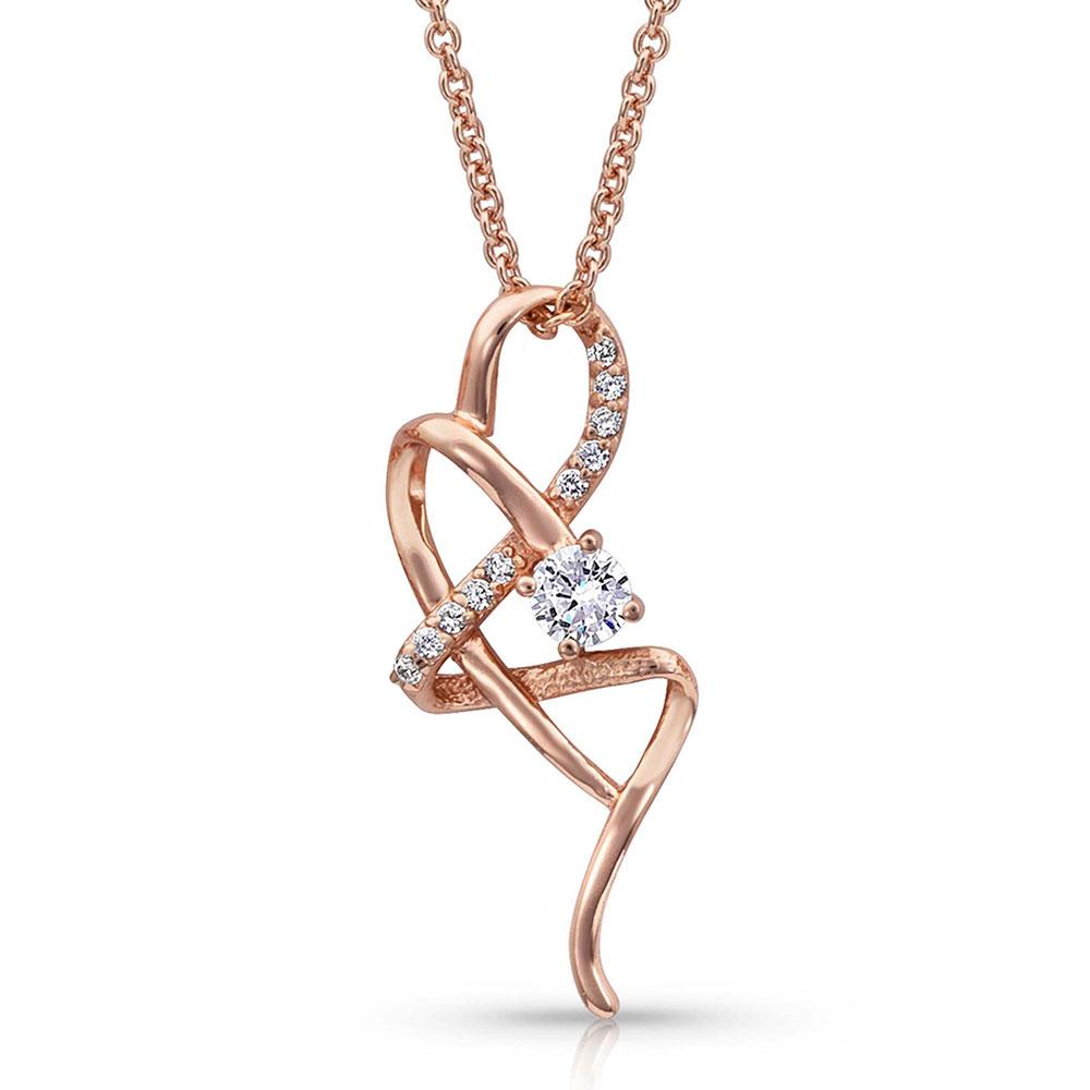 Montana Silversmiths Its Rose Gold Complicated Necklace