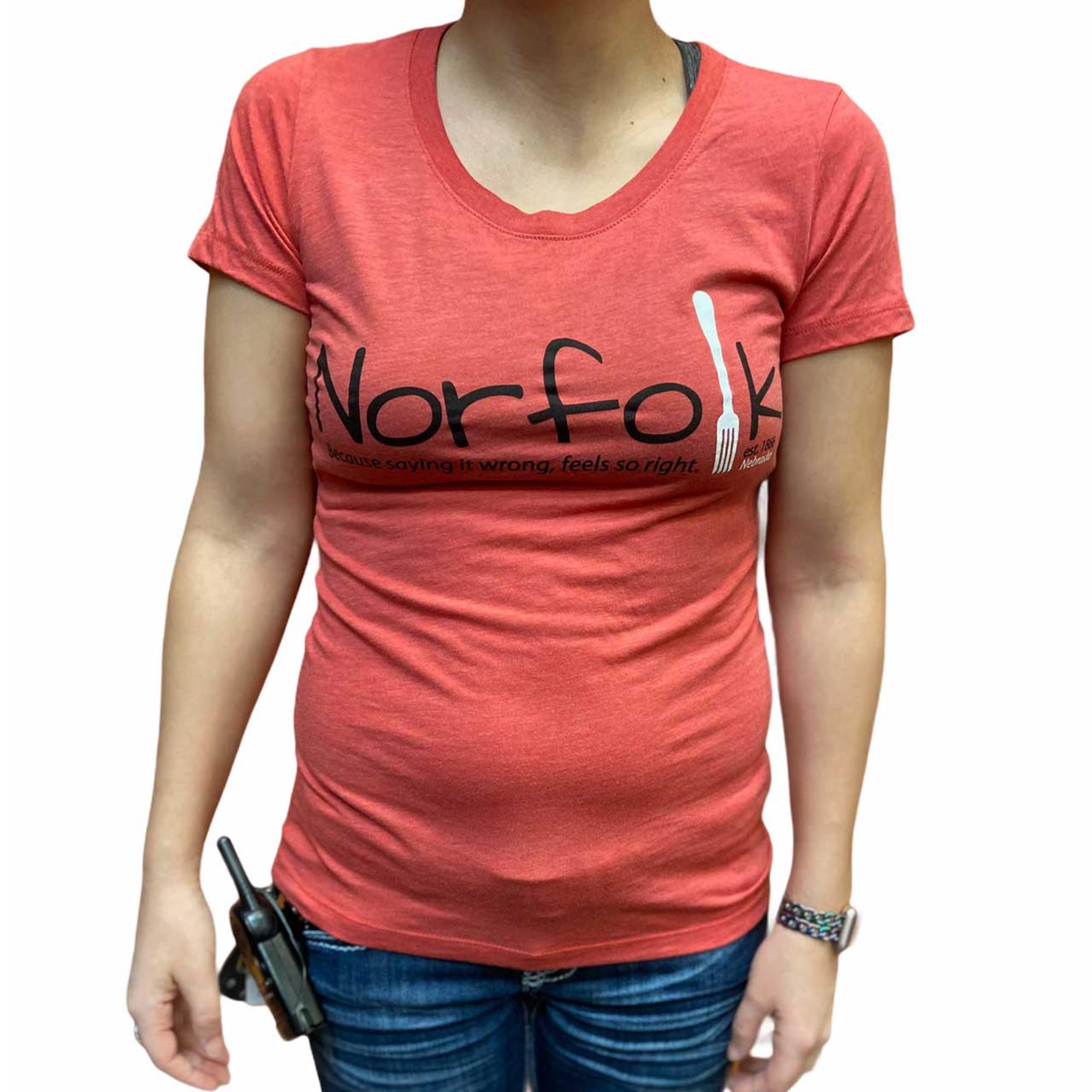 Womens Norfolk FORK Super Soft Limited Edition T-Shirt