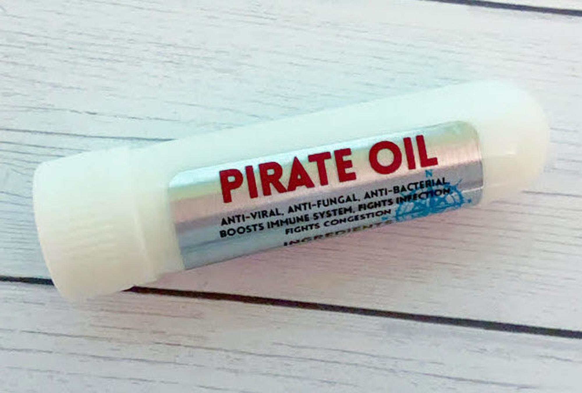 No Crap In It Pirate Oil Anti-Viral Natural Inhaler