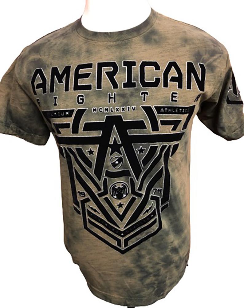 American Fighter Glover Olive Camo Tee