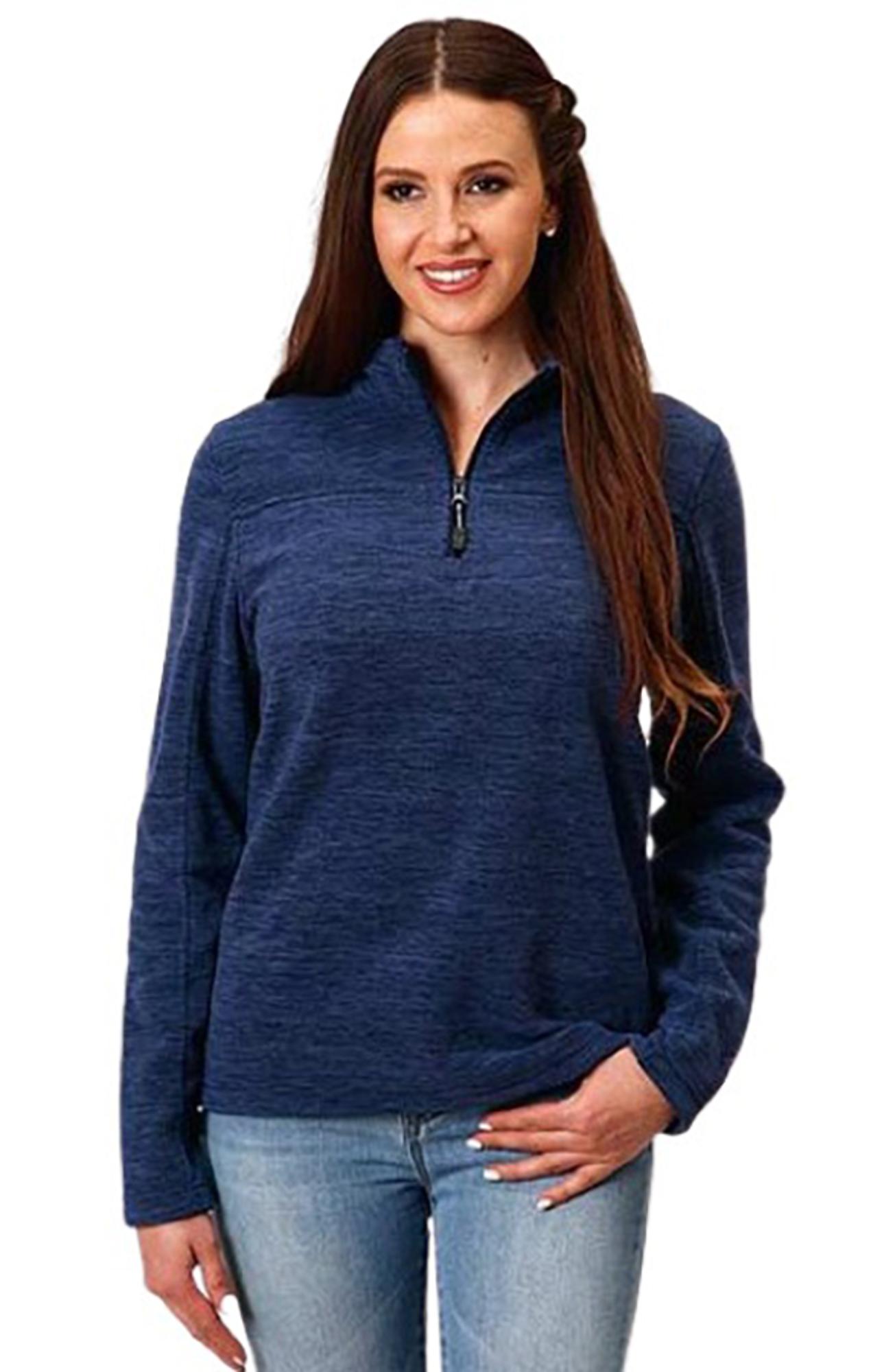 Womens Micro-Fleece 1/4-Zip Pullover