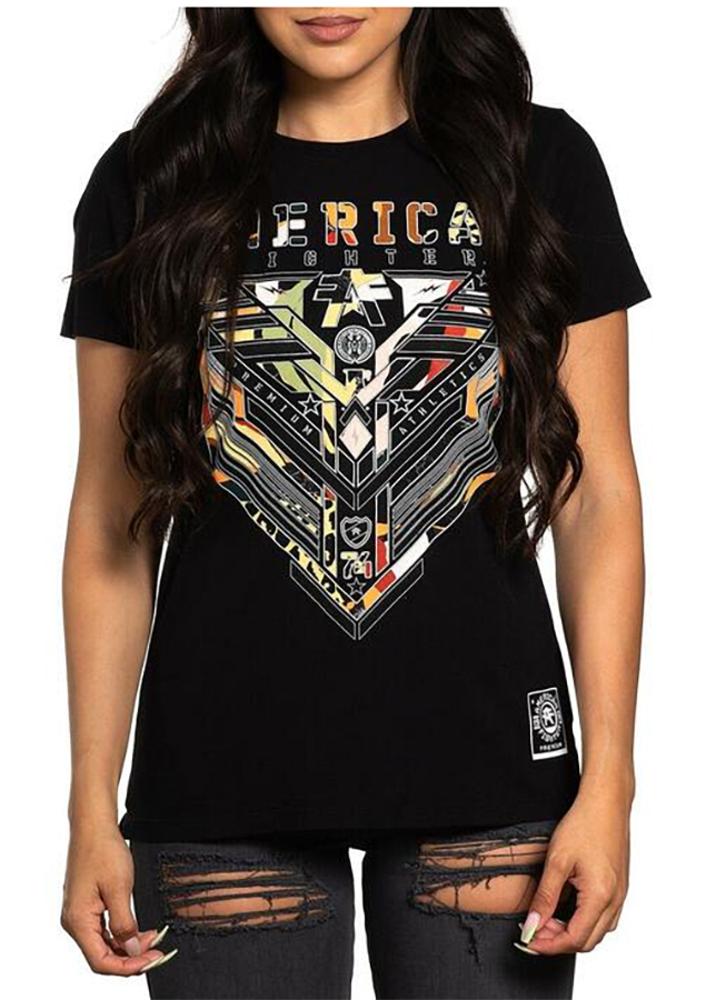 Womens Finley American Fighter Tee