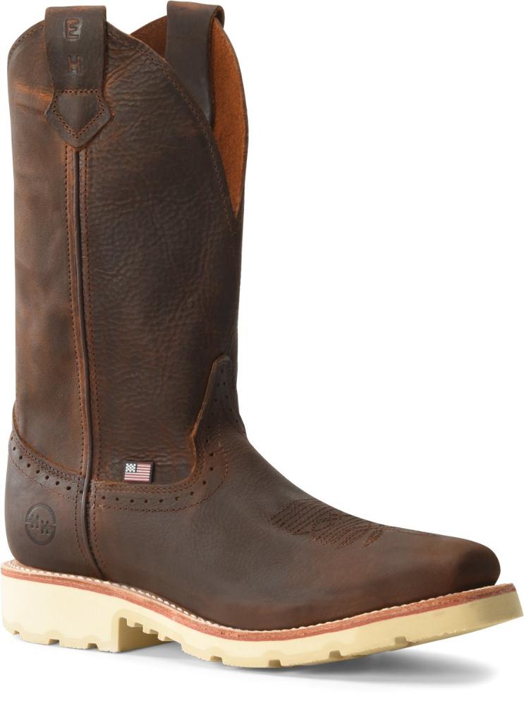 Wooten USA Made Unlined NonSafety Square Toe Work Boot