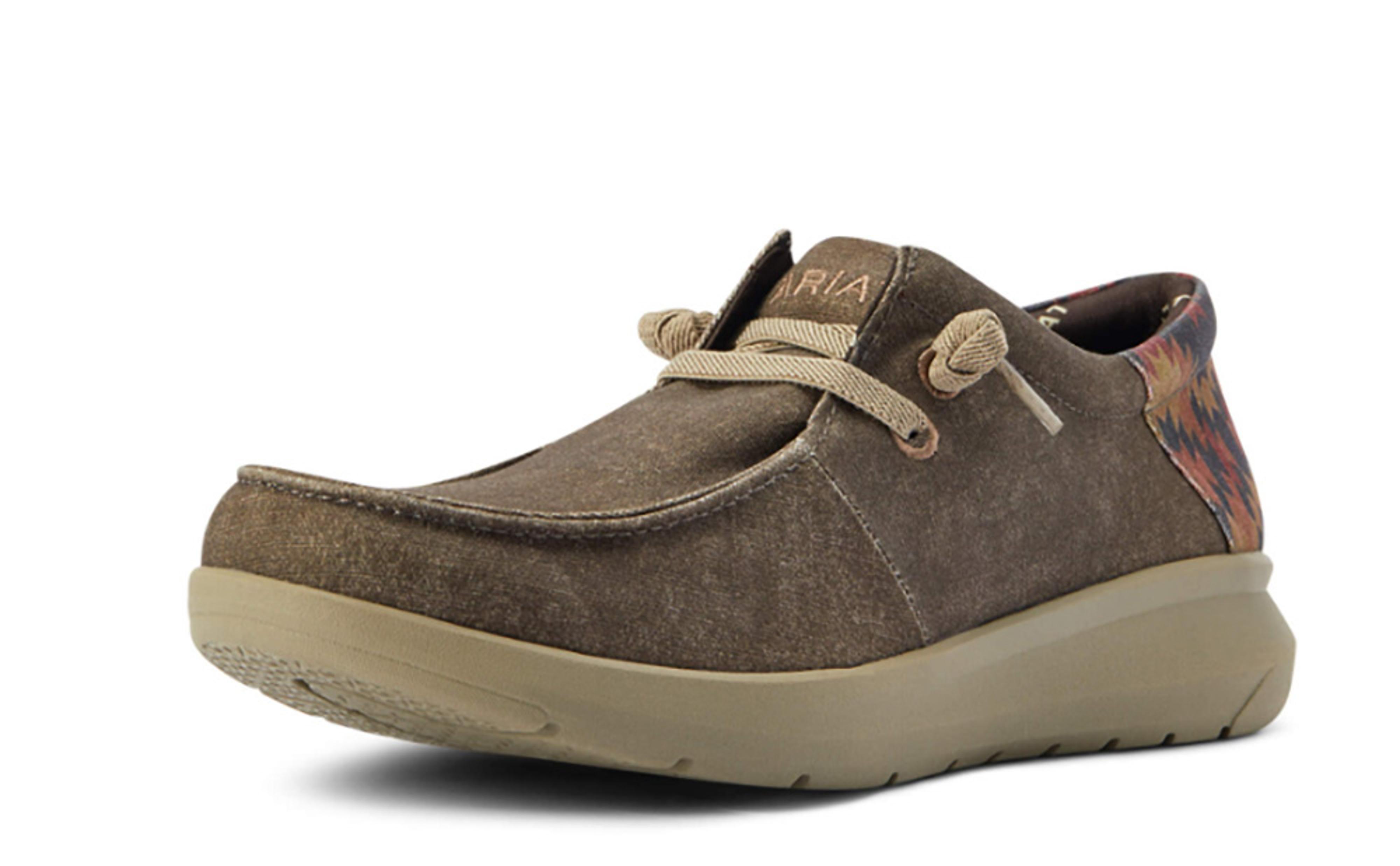 hundehvalp Ripples Tilskynde Ariat Hilo Stretch lace Aztec Casual Mens Shoe | Renegade Stores