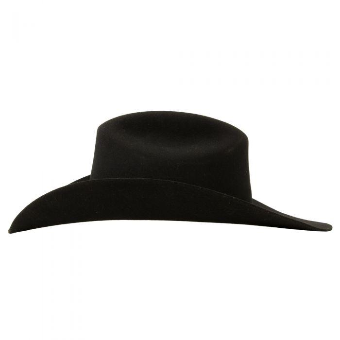 Rodeo Hat Felt Renegade Wool 3X | Cowboy Justin Black Stores