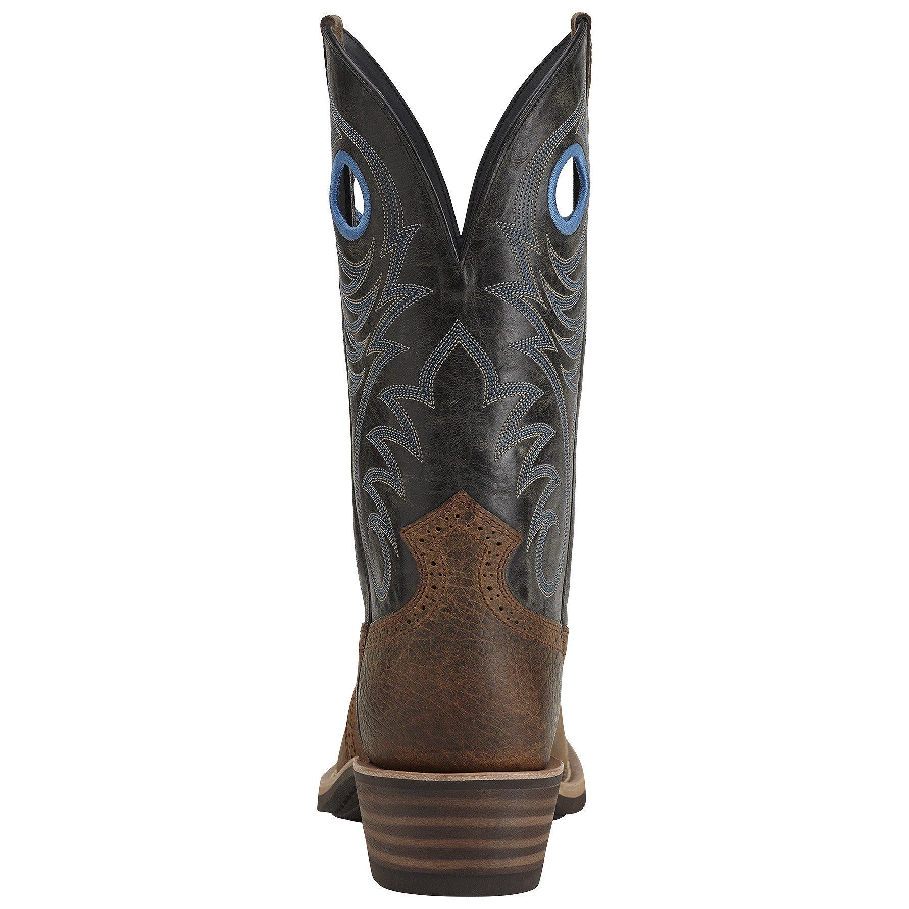 Mens Earth and Black Heritage Roughstock Boot