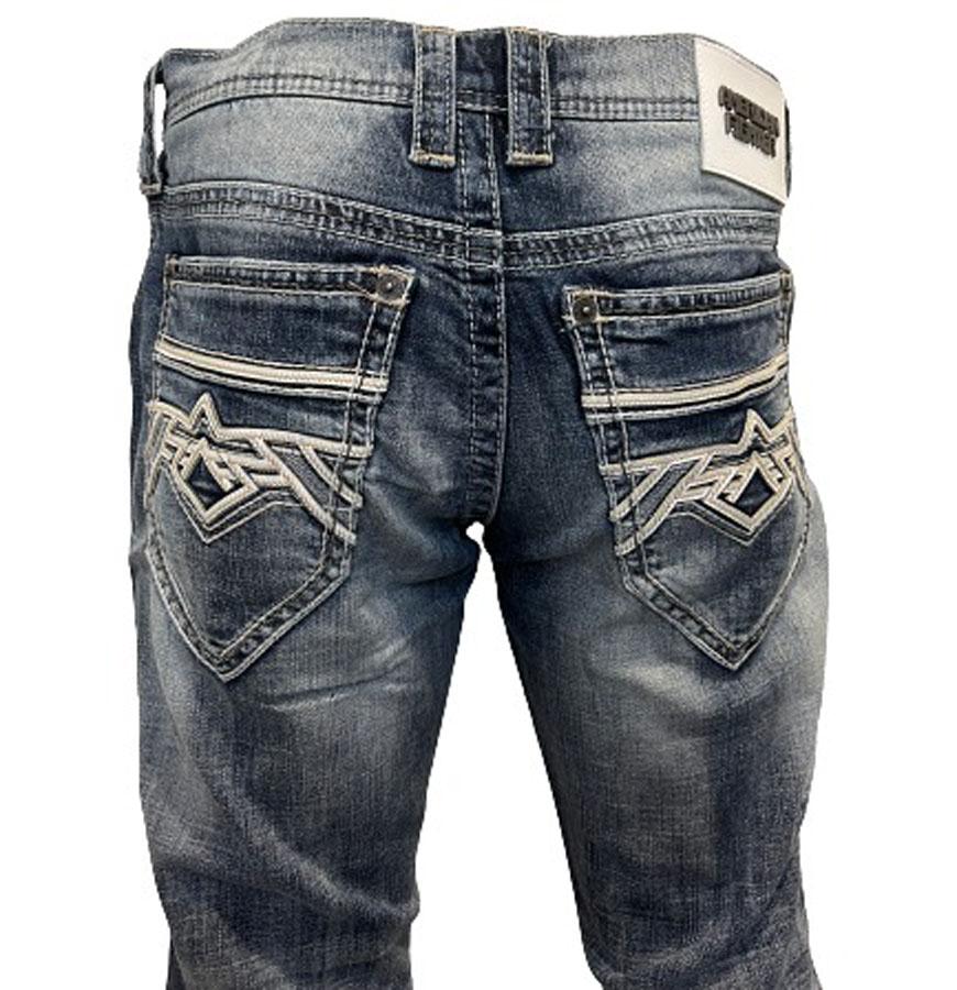 Mens American Fighter Jeans Defender Void Manor Wash | Renegade Stores